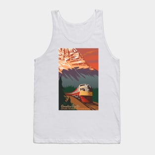 Retro Train Travel Tank Top